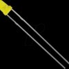 3034Y1D-EHE-C LED, 3mm, wired, yellow, 1500 mcd, 60°