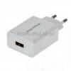Ładowarka sieciowa 1x USB 5V DC 2,4A, Quick3.0