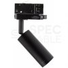 Oprawa kierunkowa punktowa pusta na szynoprzewód natynkowy GU10 230V MADARA SLIM MR11 czarna SPECTRUM LED