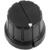 TruComponents 320061 Control knob + marking Black (Ø) 24mm