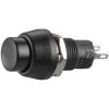 TruComponents 781944 Pushbutton ,Panel Mount,Off/(On),SPST-NO,Solder