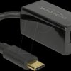 65904 Adapter USB 3.1 Gen 1 Type-C™ male>LAN compact black
