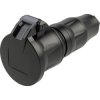 PC Electric 25712-ss Safety mains socket Black Plastic 250V IP54