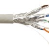 Value 21.99.0886 Przewód sieciowy CAT 7 S/FTP szary 100 m