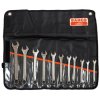 Bahco 111M/11T Chrome Polished Combination Spanner Set, 11 Piece