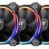 Thermaltake Riing 12 RGB Sync 3 Pack Wentylator do obudowy PC czarny, rgb (S x W x G) 120 x 120 x 25 mm z podświetleniem