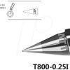 T800-0.25I Soldering tip, 0.25 mm, pencil point, straight