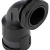Łącznik do kanałów kablowych PMA Czarny gwint PG21 23 mm Kanał Poliamid 6 IP66 Czarny