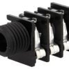 Złącze Jack 6,3mm, żeńskie, gniazdo, kątowe 90, stereo ACJS-MHOP