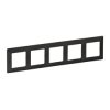 VALENA LIFE ramka pięciokrotna grafitowa 754275
