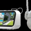 5439 Surveillance camera, IP, WLAN, outdoor, mini, with touchscreen