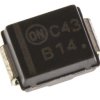 Dioda DO-214AA (SMB) 1A Montaż powierzchniowy 40V Bariera Schottky'ego Pojedyncza Prostownik Schottky'ego MBRS140T3G