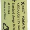 XCell X1/2AAAH-350 Akumulator specjalny 1/2 AAA NiMH 1.2 V 350 mAh 1 szt.