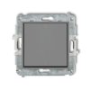 MINI Wyłącznik 2-biegunowy szary mat 27MWP-9 KARLIK