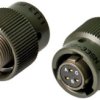 Złącze 3-pinowe Męski Amphenol Limited Żeński Montaż na kablu MIL-DTL-26482 rozmiar 8
