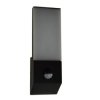 Oprawa elewacyjna LED Prato 9W 4000K czarna IP54 z