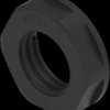 Counter nut, M12, IP68, black, 1SNG607003R0000