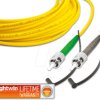 LSP-50 ST-ST 2.0 Simplex fibre optic patch cable, MM OM2, ST - ST, 2.0 m