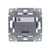 DANTE Gniazdo komputerowe pojedyncze RJ45 (wkład MOLEX) bez ramki inox 454165 KOS