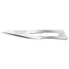 Scalpel blade, for 3/5A SM/7 SM, BW 6.5 mm, L 40 mm, 311 SM, package with 100 pieces