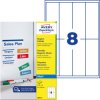J8875-5 Magnetic signs, 50 x 140 mm, inkjet, A4, 40 labels