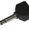Przejściówka wtyk Jack 6,35mm stereo na 2 x gniazdo 3,5mm