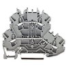 WAGO 2002-2204 N/N Double Deck Through/Through Terminal Block Blue