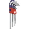 WorkPro WP222004 Allen Bit Set 1.5-10mm Snap-resistant Steel 18-Piece