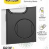 Otterbox OtterGrip Symmetry Cover Apple iPhone 14 Pro Max czarny Kompatybilny z MagSafe, Odporny na wstrząsy 77-89365