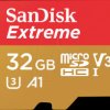 SDSQXAF-032G-GN6AA microSDHC memory card, 32 GB, SanDisk Extreme ActionSC