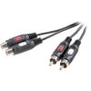 SpeaKa Professional SP-7870384 Audio cable Black 3 m Length