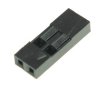 Obudowa złacza czarna 1x2PIN r.2.54mm (20 szt)