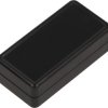 ABS miniature enclosure, (L x W x H) 50 x 25 x 15 mm, black (RAL 9005), IP54, 1551BBK