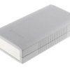 Obudowa urządzeń elektronicznych IP54, ABS, Szary, 190 x 100 x 40mm, RS PRO