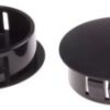 Zaślepka, Czarny Niegwintowany, Nylon 66, Zaślepianie, 30.1mm 34.2mm RS PRO