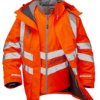 Coat, 7 in 1, Hi Vis Orange Breathable P