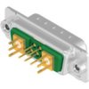 D-Sub socket, 5 pole, 5W1, equipped, straight, solder pin, 3005W1SAR76A30X