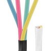 80 dB zestaw kabel koncentryczny antenowy quattro, ekranowanie 2x, CCS, 10 m - Długość kabla 10 m