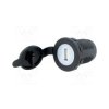 Ładowarka - zasilacz 5V/2,1A samochodowy montażowy 12-24V / USB x1 / A13-194A-BB3