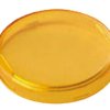 Soczewki do wskaźników, A02, Żółty, Okrągły, Montaż na panelu, średnica: 26mm