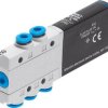 Zawór magnetyczny FESTO MHE2-MS1H-5/2-QS-4 525117, -0.9 do 8 bar
