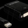 61847 DisplayPort 20-pin connector > DVI 29-pin socket