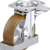 Blickle 939580 L-ALB 125K-ST-FS Rolka obrotowa z blachy stalowej Średnica koła: 125 mm Maksymalne obciążenie: 250 kg 1 s