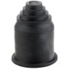 Transition grommet, (L) 44 mm, clamping range 6-29 mm, TPE, gray, 15030012029