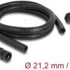 60465 Cable protection sleeve 2 m x 21.2 mm with 2 x PG16 conduit fitt