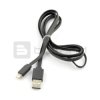 Przewód USB A - Lightning 8 do iPhone / iPad / iPod - płaski 1m