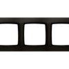 KARO Ramka 3 potrójna czekoladowy metalik R-3S/40 OSPEL