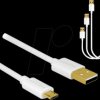 83679 USB 2.0 A-plug > USB 2.0 Typ Micro-B plug