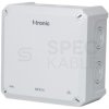 Puszka instalacyjna natynkowa NFK14 140x140x81mm hermetyczna IP66 bezhalogenowa LSOH szara NEPTUN Compact F-TRONIC