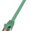 kabel LAN LogiLink CQ2085S, 1 szt., RJ45, CAT 6, S/FTP, 7.50 m, zielony